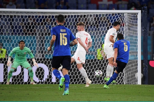 Đội tuyển Ý đoạt tấm vé đầu tiên vào vòng loại trực tiếp Euro 2020